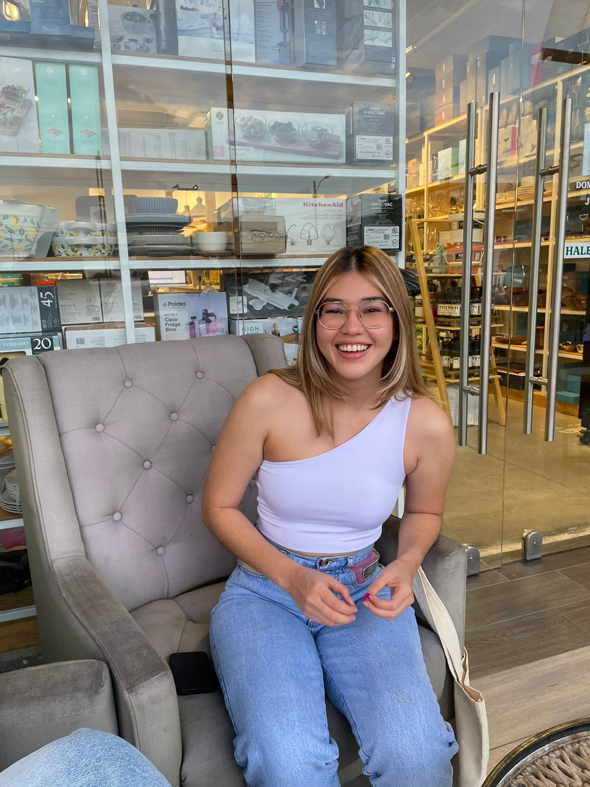 ONE SHOULDER TOP